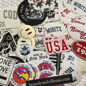 80 RANDOM BRANDY MELVILLE STICKERS